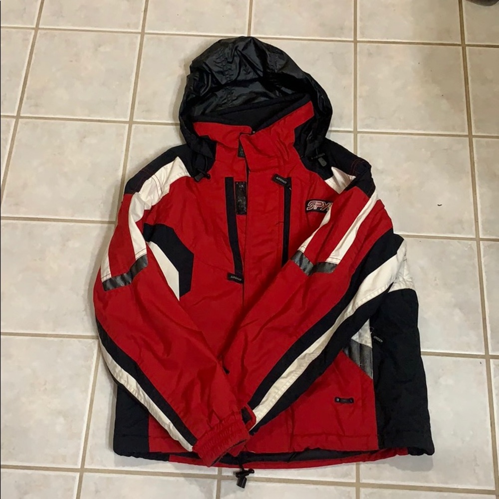 Kids spyder ski jacket